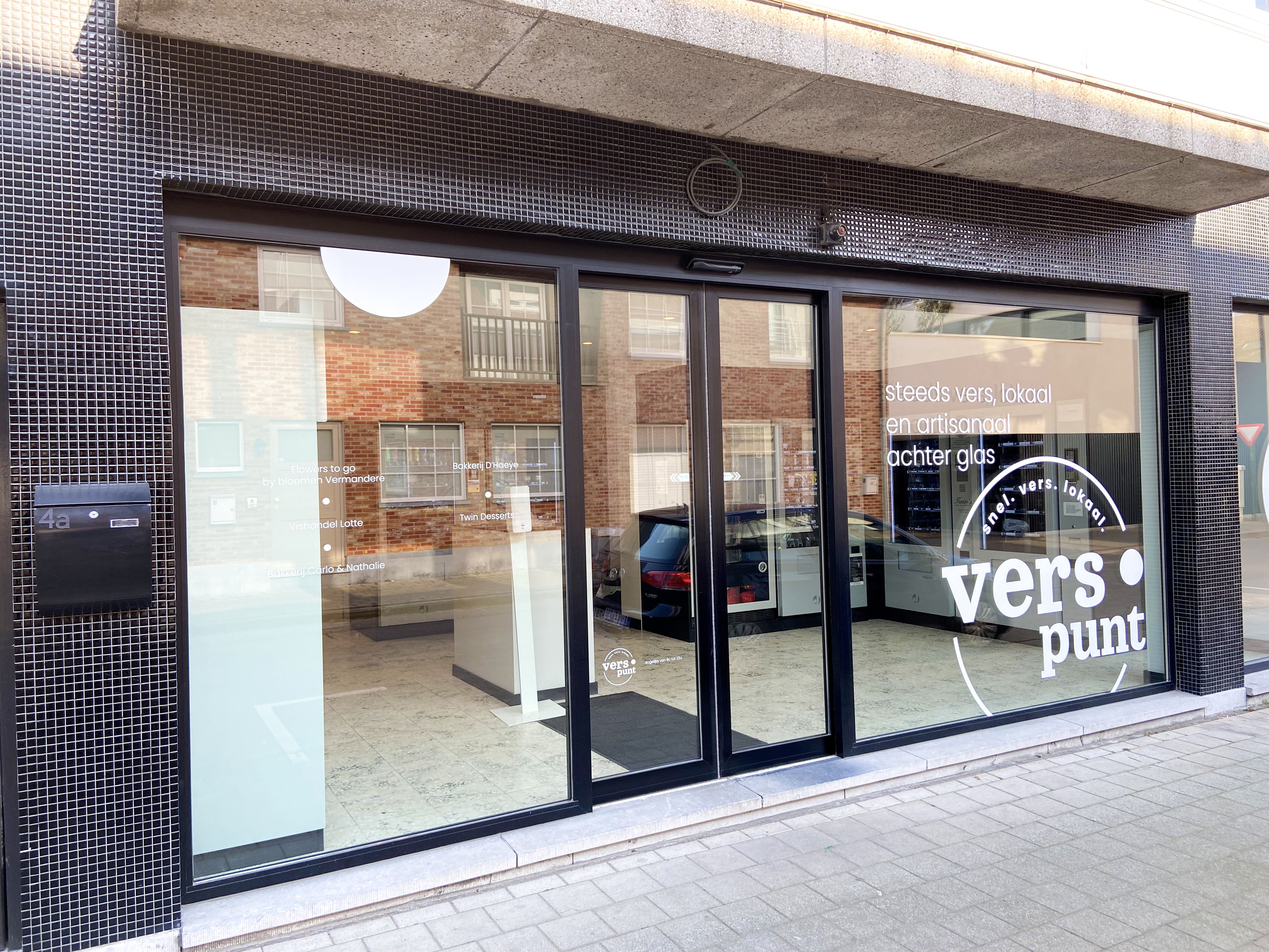 Bloemen Vermandere automatische schuifdeuren