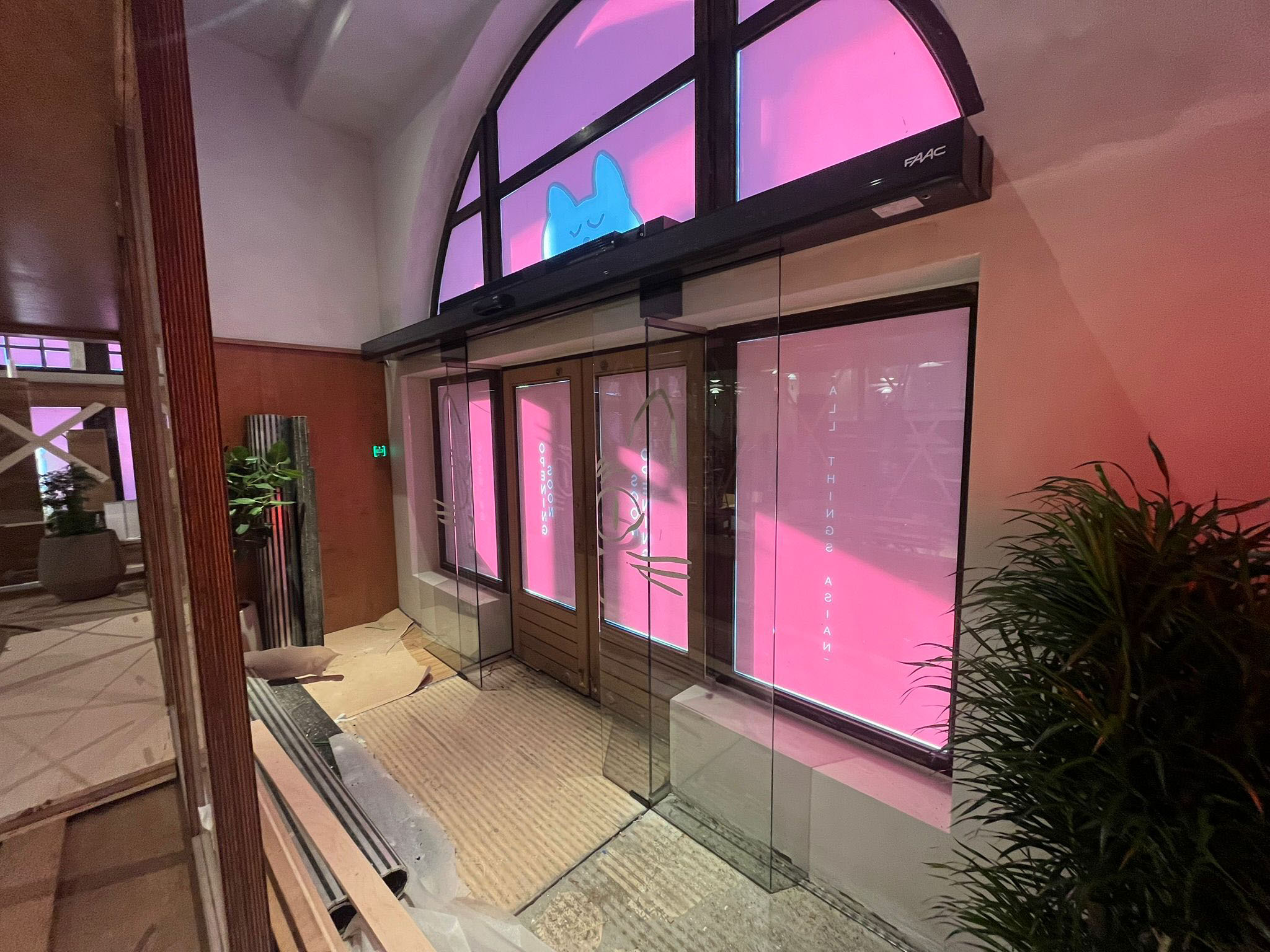 Puma winkel automatische schuifdeur met airslide integratie