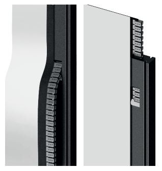 Zelfherstellende geleiding