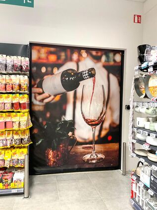 FAAC Entrance Solutions snellooppoort met DFT print