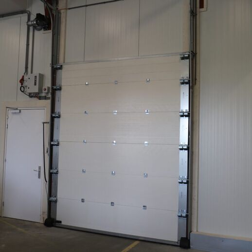 Brandwerende sectionaal poort